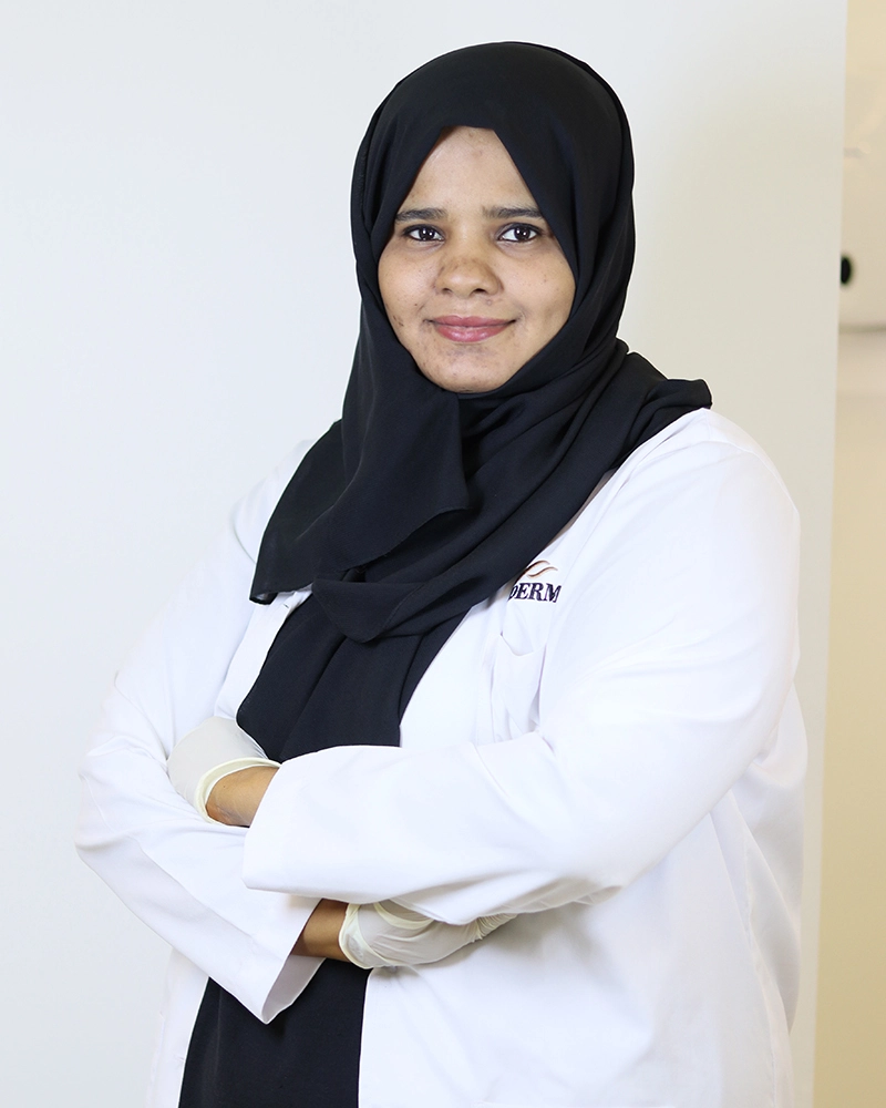 Dr Amra Saif, La derma Clinics Dibba